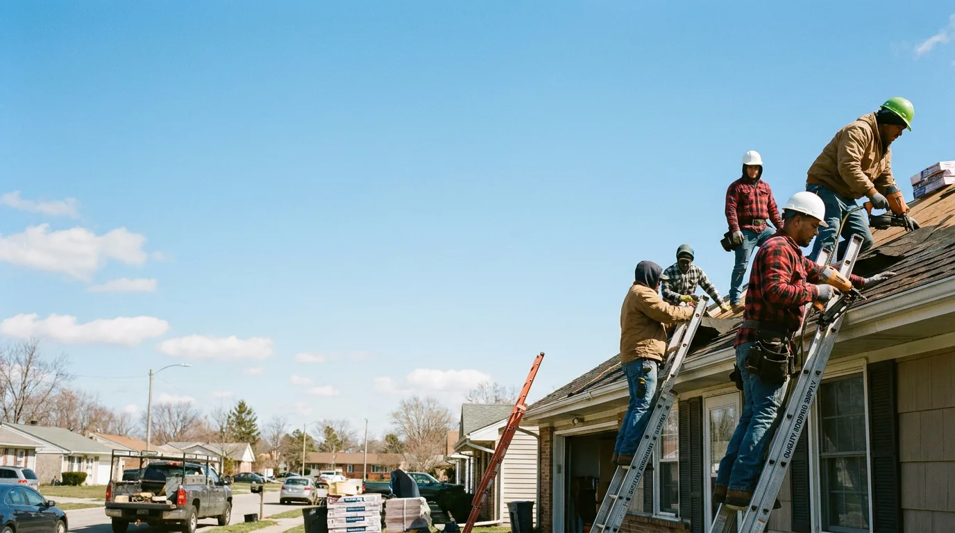 Roofing in Rock Cave, WV near me